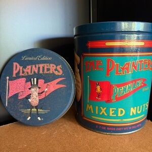 Vintage Planters Limited Edition Mixed Nuts Tin